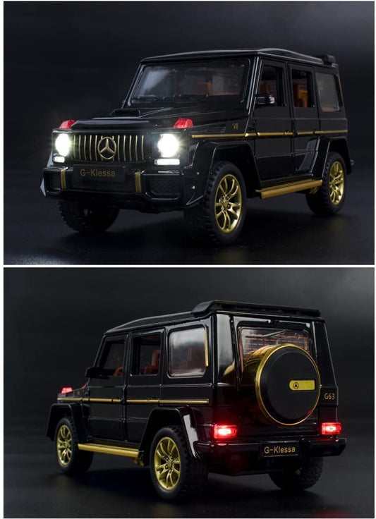 1:24 SCALEExclusive Alloy Metal Pull Back Die-cast Car Scale Model with Sound Light Mini Auto Toy for Kids Metal Model Toy Car with Sound and Light (1.24-TOYATO WILFA-Multicolor)