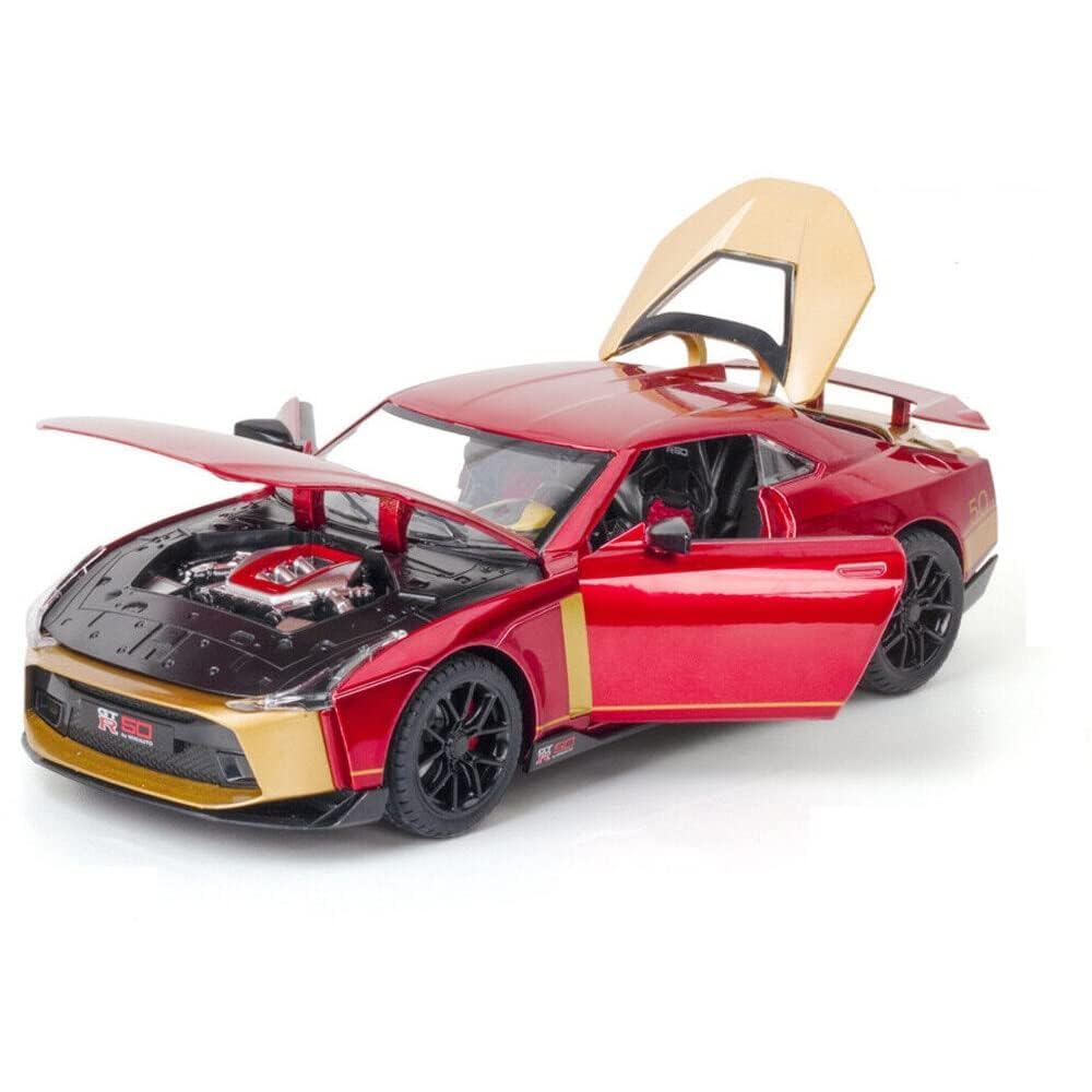 Nissan Gtr-50 Sport Scale Model Diecast Metalcar - All Size