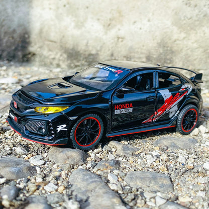 HONDA CIVIC TYPE-R- Diecast Metal Car - Scale 1:32