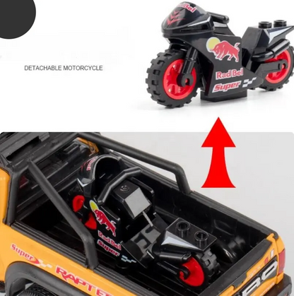 Ford Raptor F150 Pick-up - Diecast Metal Car - Scale 1:24