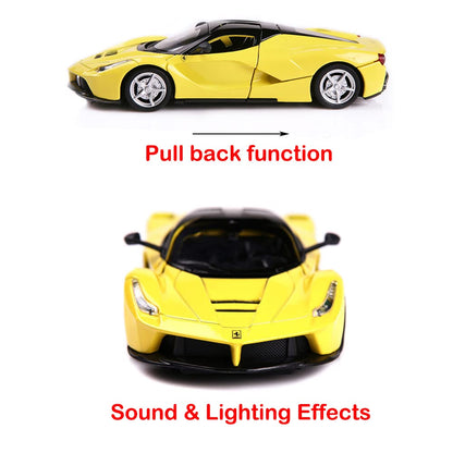 Ferrari Laferrari  - Diecast Metal Car - Scale 1:24/1:32