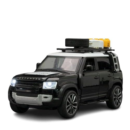 Defender Camping - Diecast Metal Car - Scale 1:24