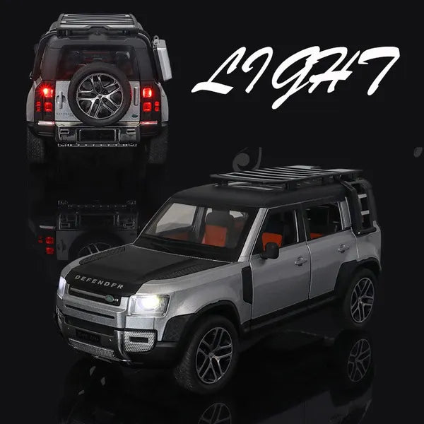Defender Land Rover- Diecast Metal Car - Scale 1:24