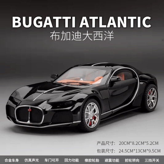 Bugatti Atlantic Concept - Diecast Metal Car - Scale 1:24