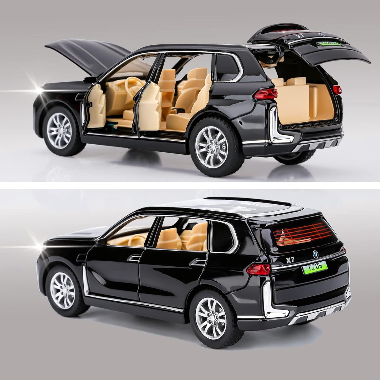 Bmw X7 - Diecast Metal Car - Scale 1:24/1:32