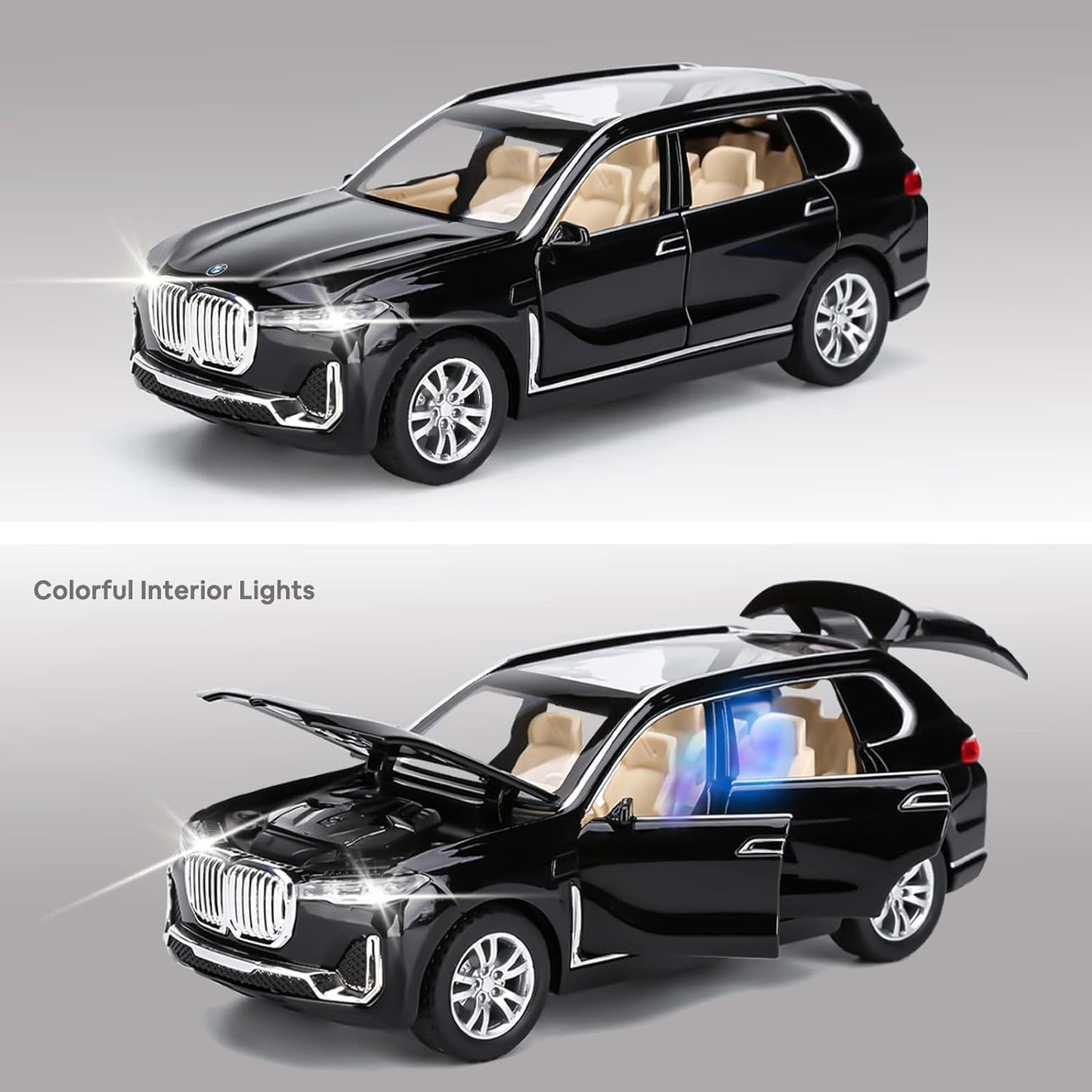 Bmw X7 - Diecast Metal Car - Scale 1:24/1:32