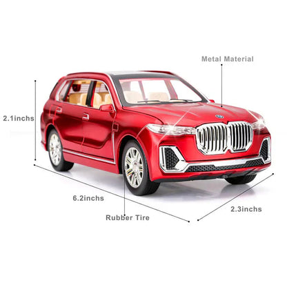 Bmw X7 - Diecast Metal Car - Scale 1:24/1:32