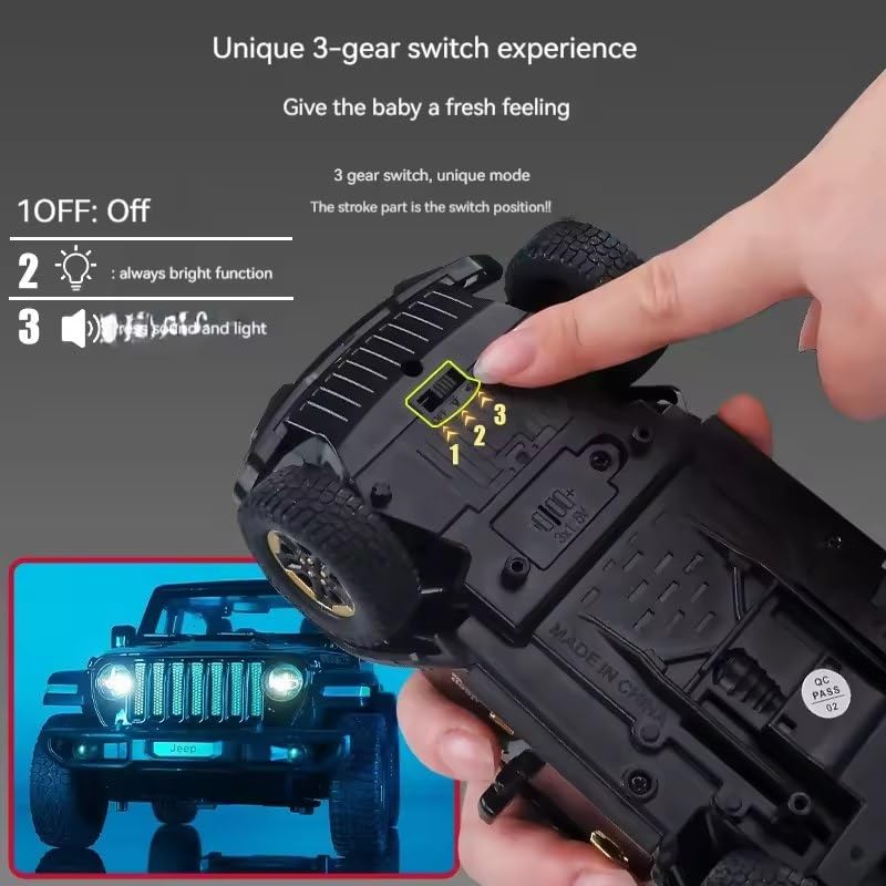 Wrangler Rubicon Thar Jeep Scale Model Diecast Metal Car - All Size