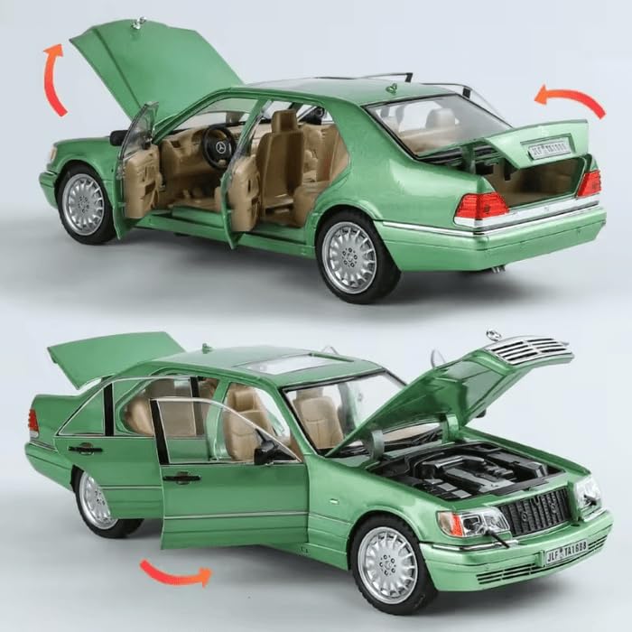 Mercedes-Benz W140 S-Class 1:24 Diecast Scale Model Car