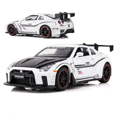 1:24 Scale Exclusive Alloy Metal Pull Back Die-cast Car Model with Sound Light Mini Auto Toy for Kids Metal Model Toy Car with Sound and Light (1.18-1936 Merrc-Bennz Classic -Cherry)