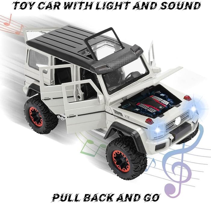Mercedes Amg G500 4x4 Scale Model Diecast Metalcar