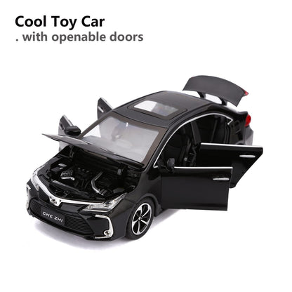 MER-CEDES Ben-Z 300SL Die-Cast Metal Car with Sport car Openable Doors Light and Sound,Pull Back Function Indoor Outdoor Toy for Kids (1.24 Scale AMG ONE-Green)