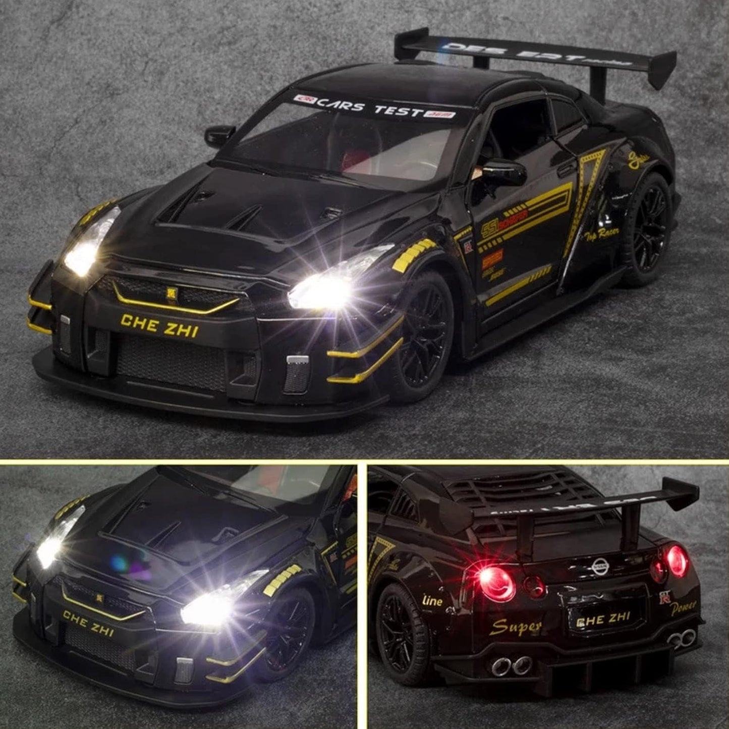 Nissan Gtr Super Sport Scale Model Diecast Metalcar - All Size