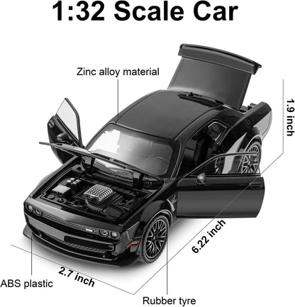 1:24 SCALEExclusive Alloy Metal Pull Back Die-cast Car Scale Model with Sound Light Mini Auto Toy for Kids Metal Model Toy Car with Sound and Light (Lamborgini Veneno- Multicolor)