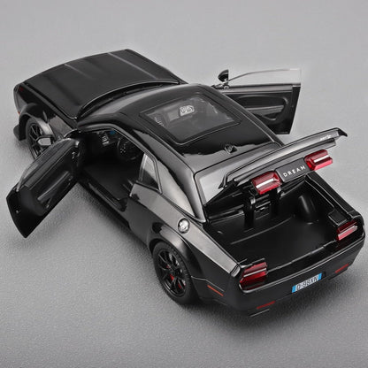 1:24 SCALEExclusive Alloy Metal Pull Back Die-cast Car Scale Model with Sound Light Mini Auto Toy for Kids Metal Model Toy Car with Sound and Light (Lamborgini Veneno- Multicolor)