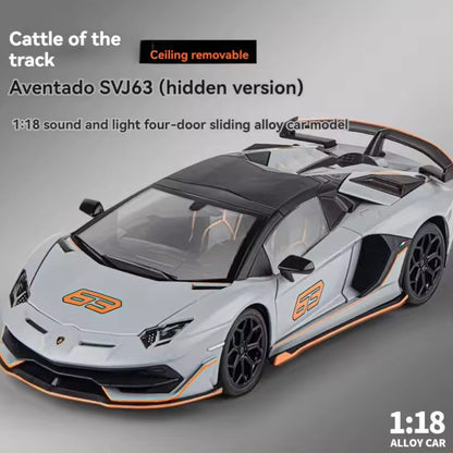 Lamborghini Svj-63 - Diecast Metal Car - Scale 1:24