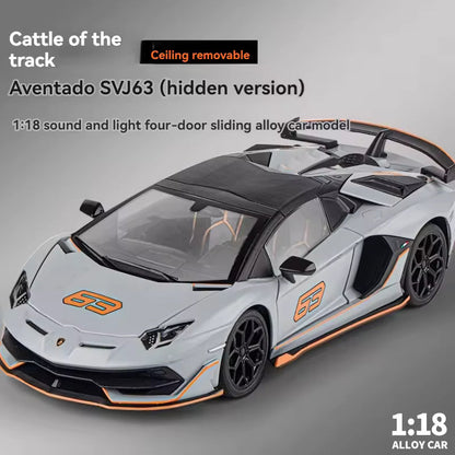 Lamborghini Svj-63 - Diecast Metal Car - Scale 1:24