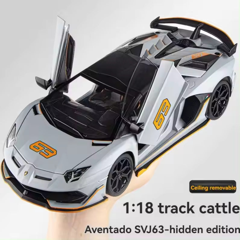 Lamborghini Svj-63 - Diecast Metal Car - Scale 1:24