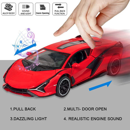 Lamborghini Sian- Diecast Metal Car - Scale 1:24/1:32