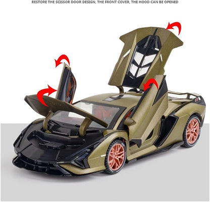 Lamborghini Sian - Diecast Metal Car - Scale 1:24/1:32