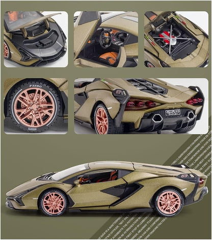 Lamborghini Sian - Diecast Metal Car - Scale 1:24/1:32
