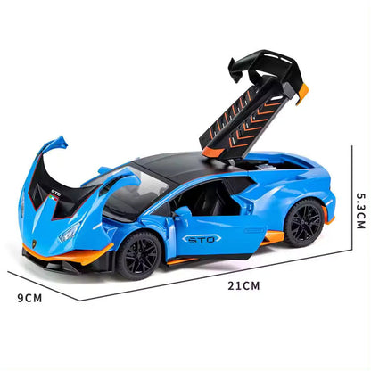 Lamborghini Huracán STO  - Diecast Metal Car - Scale 1:24
