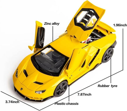 Lamborghini Centenario Lp770 - Diecast Metal Car - Scale 1:24/1:32